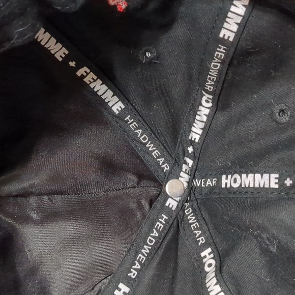 Homme + Femme 88 signature snap back hat - Picture 6 of 7